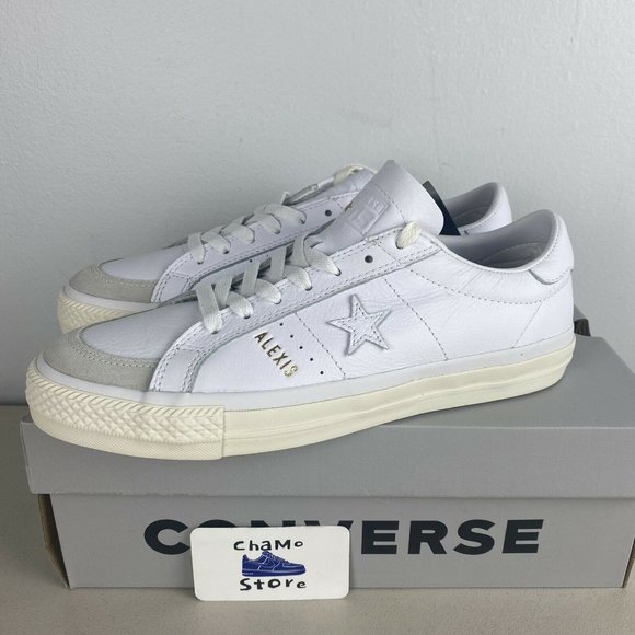 Converse x Alexis Sablone One Star Pro Ox Low Top White Mens - Picture 3 of 11